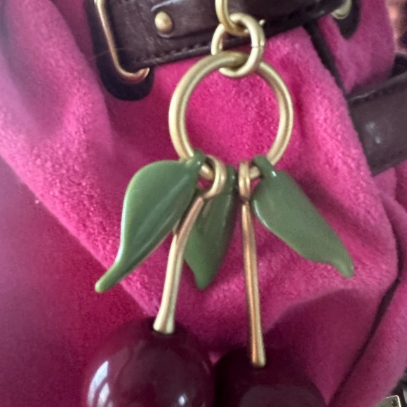 Juicy Couture Y2K RARE Cherry Bling Terry Bag NWT - Picture 8 of 11